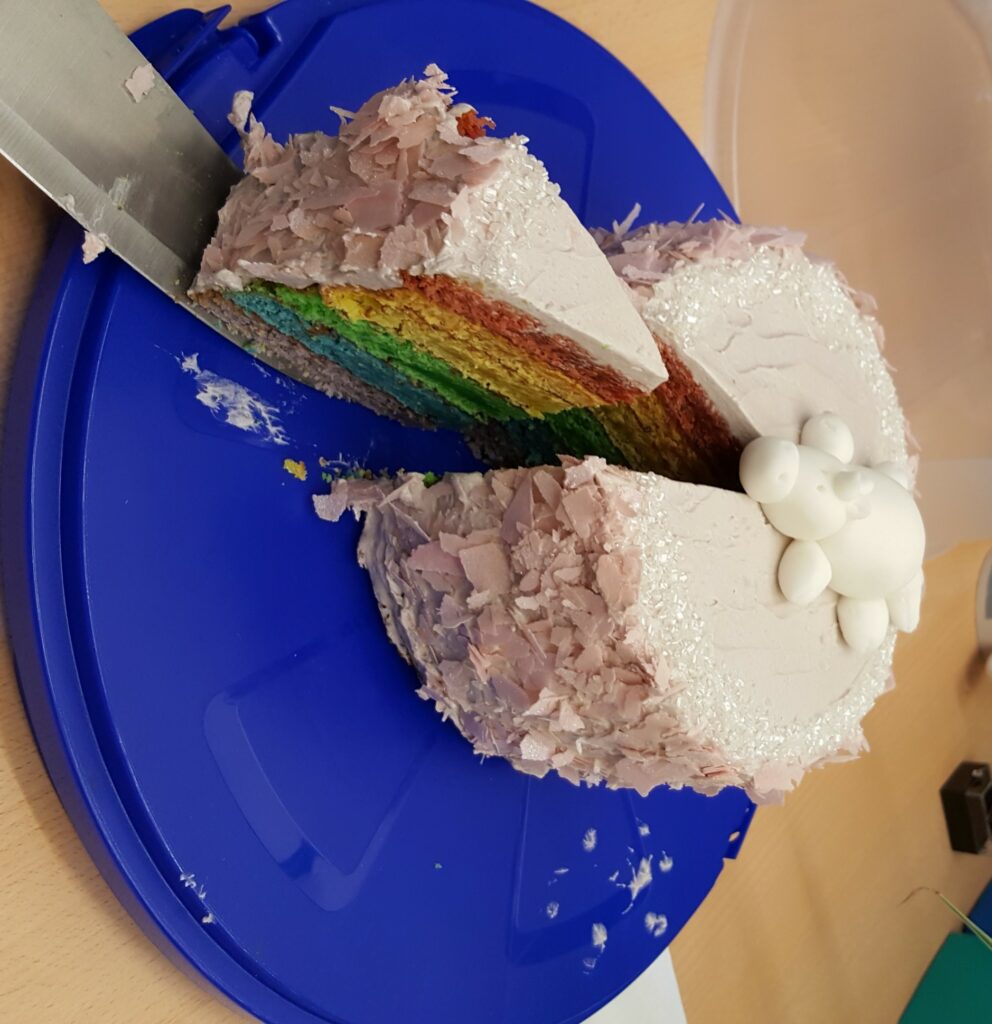 Vanessa's unicorn cake