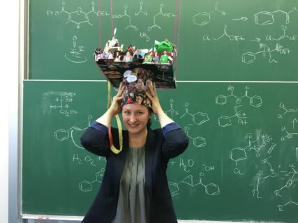 ANJA (13.06.17) successfully passed her PhD Qualifying Exam. Congratulations!!! (Image: Tsogoeva)
