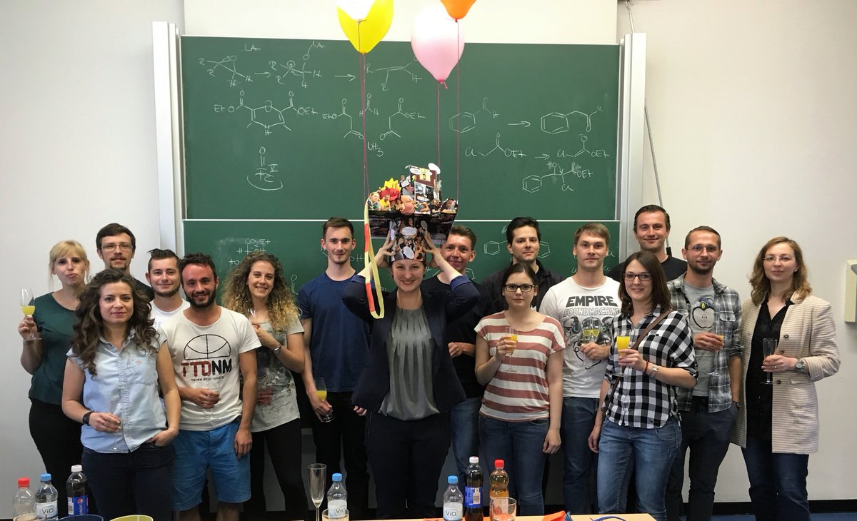 PhD party for Anja (Image: Tsogoeva)