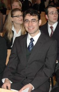 Dr. Denis YALALOV - Denis, congratulations on your PhD degree! - 09.11.2007 (Image: Tsogoeva)