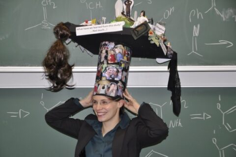 KERSTIN (22.02.13) successfully passed her PhD Qualifying Exam. Congratulations!!! (Image: Tsogoeva)