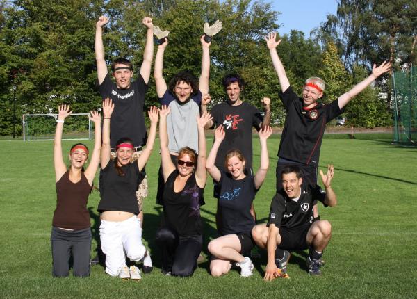 Our Victorious Football Team (the Department Soccer Tournament, September 2011) (Image: Tsogoeva)