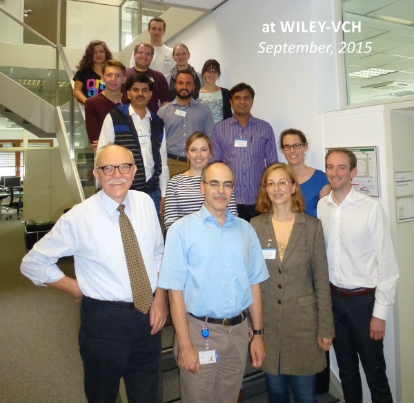 Visit to the Wiley-VCH Editorial Offices in Weinheim. Click here to learn more about "Open-House Community Program": http://www.chemistryviews.org/view/0/cpsenl12a.html (Image: Tsogoeva)