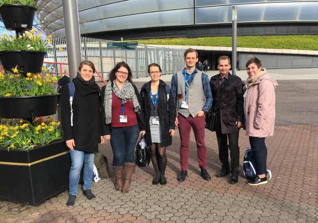 Picture of Lee Group in front of SECC