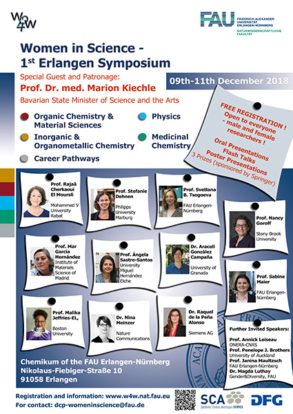 Towards entry "Women in Science – 1st Erlangen Symposium"