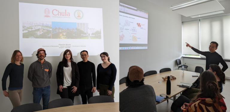 Lab Visit by Prof. Chanchai Boonla