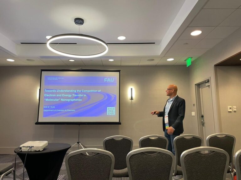 Dirk Shares Research at the ECS Meeting