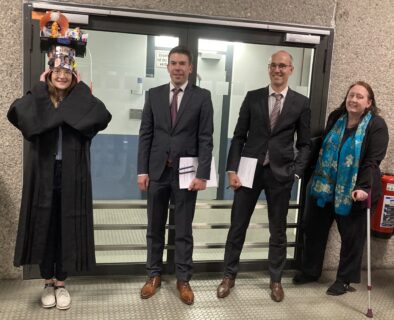 Towards entry "Successfull PhD defense of Franziska Miller"