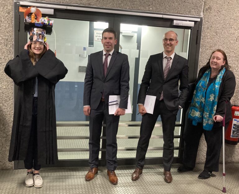 Successfull PhD defense of Franziska Miller