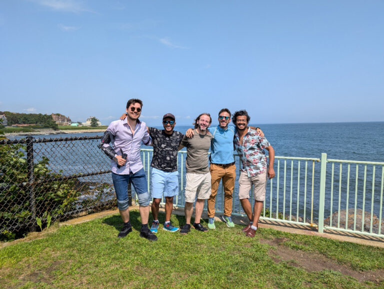 Giovanni and Lukas at the GRC EDAI in Newport