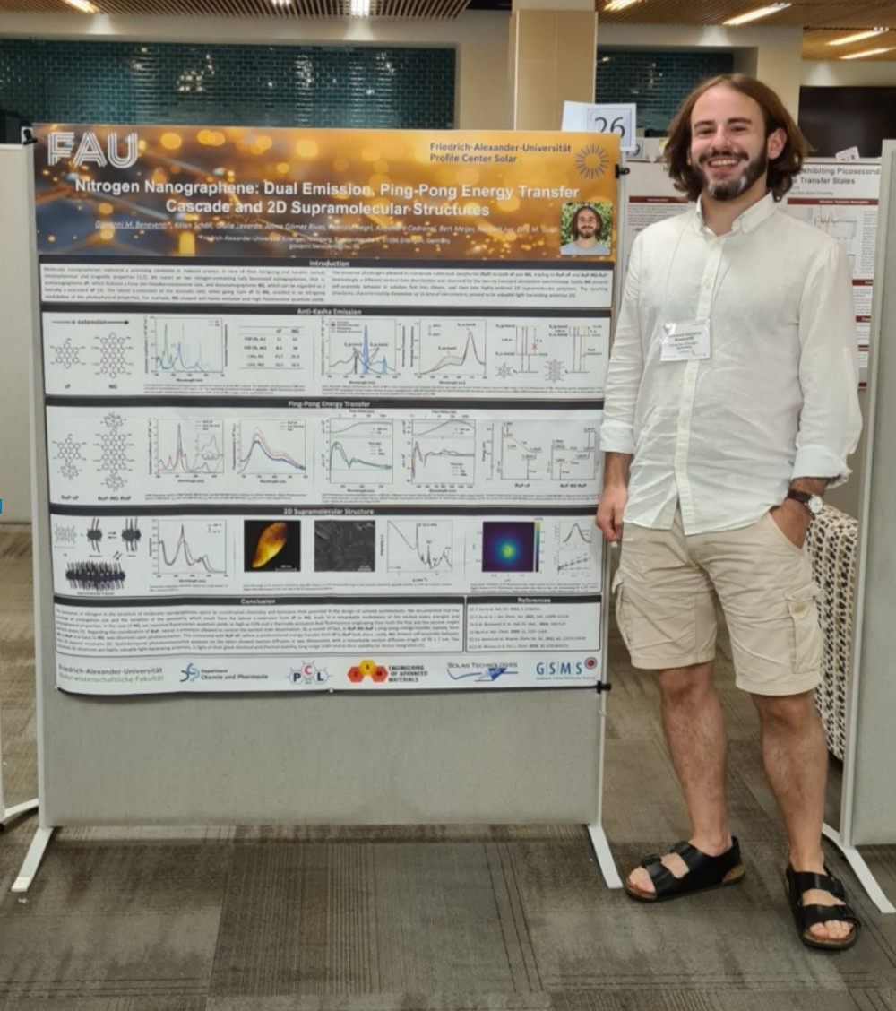 Giovanni and Lukas at the GRC EDAI in Newport