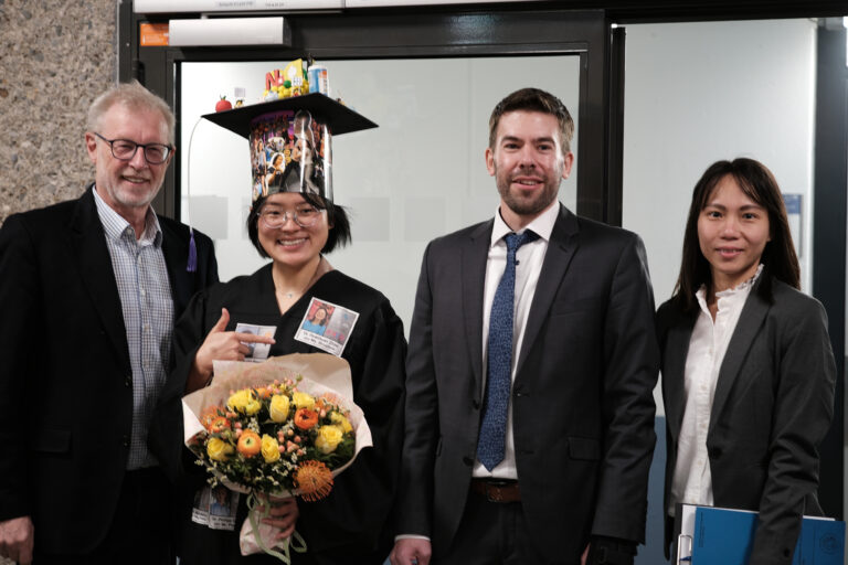 Another doctor – Huanhuan Zhou successfully defended her PhD Thesis!
