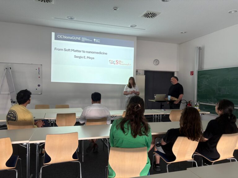 Visit by Dr. Sergio Moya