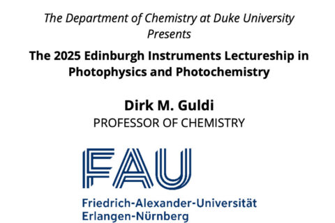 Edinburgh Instruments Lectureship in Photophysics and Photochemistry