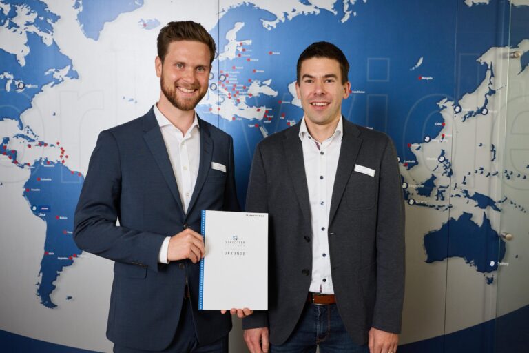 STAEDTLER Foundation doctoral award for Dr. Jakob Reichstein