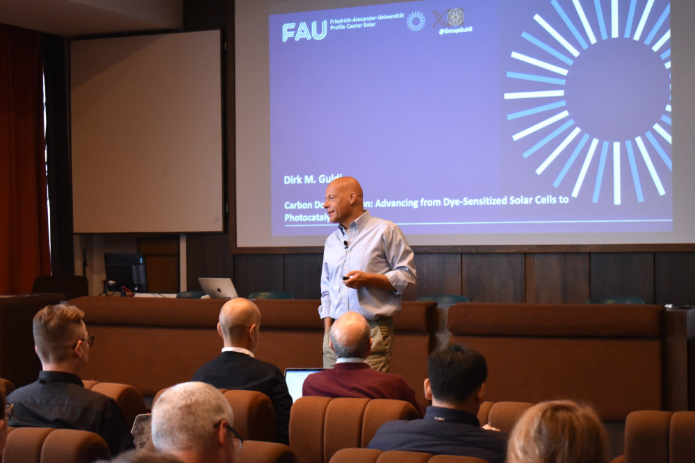 Dirk M. Guldi at the ChemOnTubes 2026 in Prague